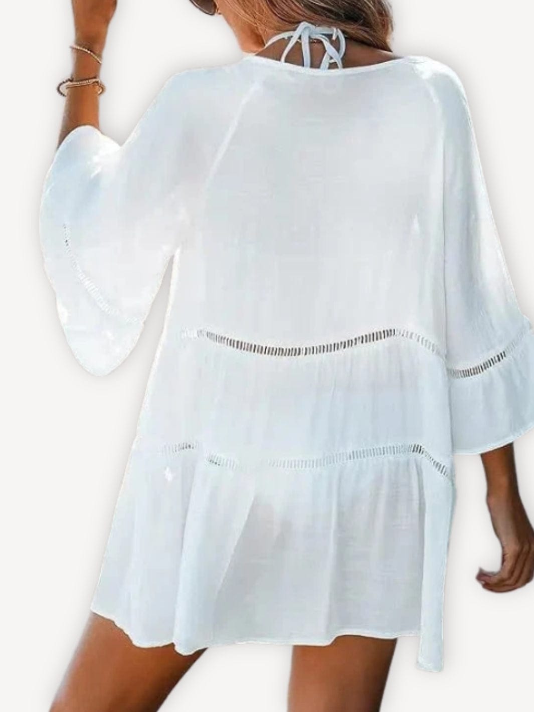 Robe de plage | Blanche