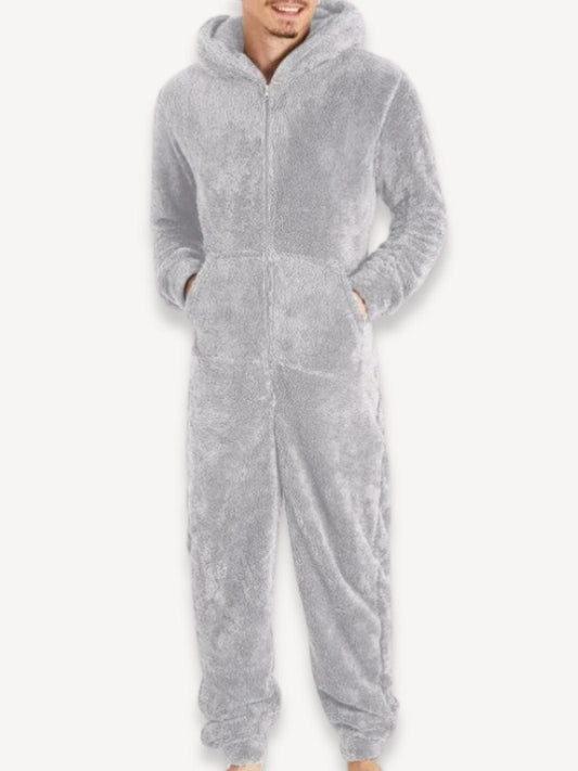 Combinaison pyjama | Adulte Gris / S