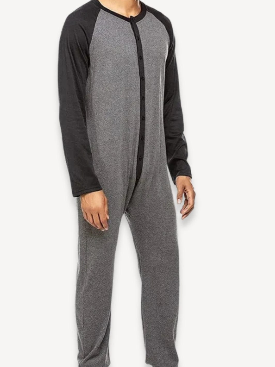 Combinaison pyjama adulte | Homme Gris / S