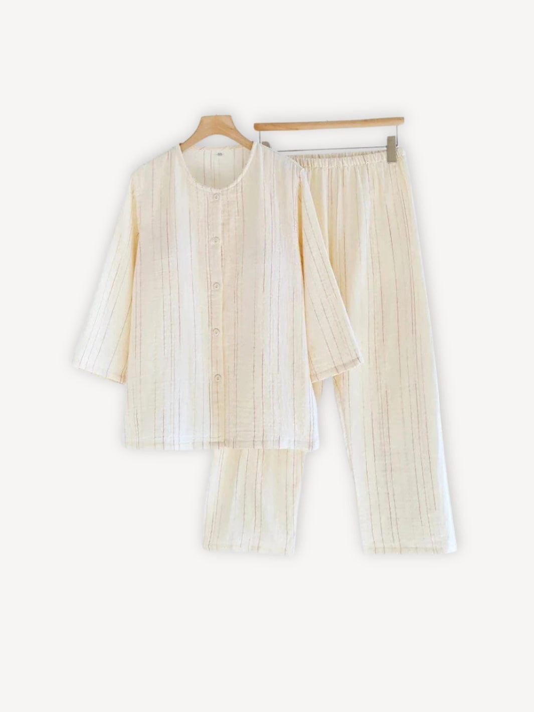 Ensemble pyjama flanelle | Femme Jaune / S