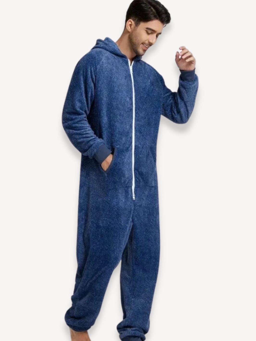 Ensemble pyjama polaire | Homme Bleu / S