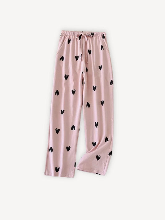 Pantalon de pyjama chaud | Femme Rose / M