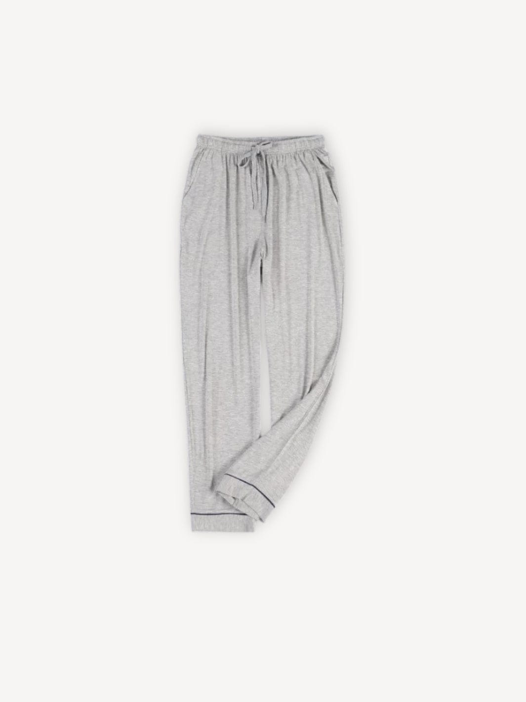 Pantalon de pyjama homme | Grande taille Gris clair / L