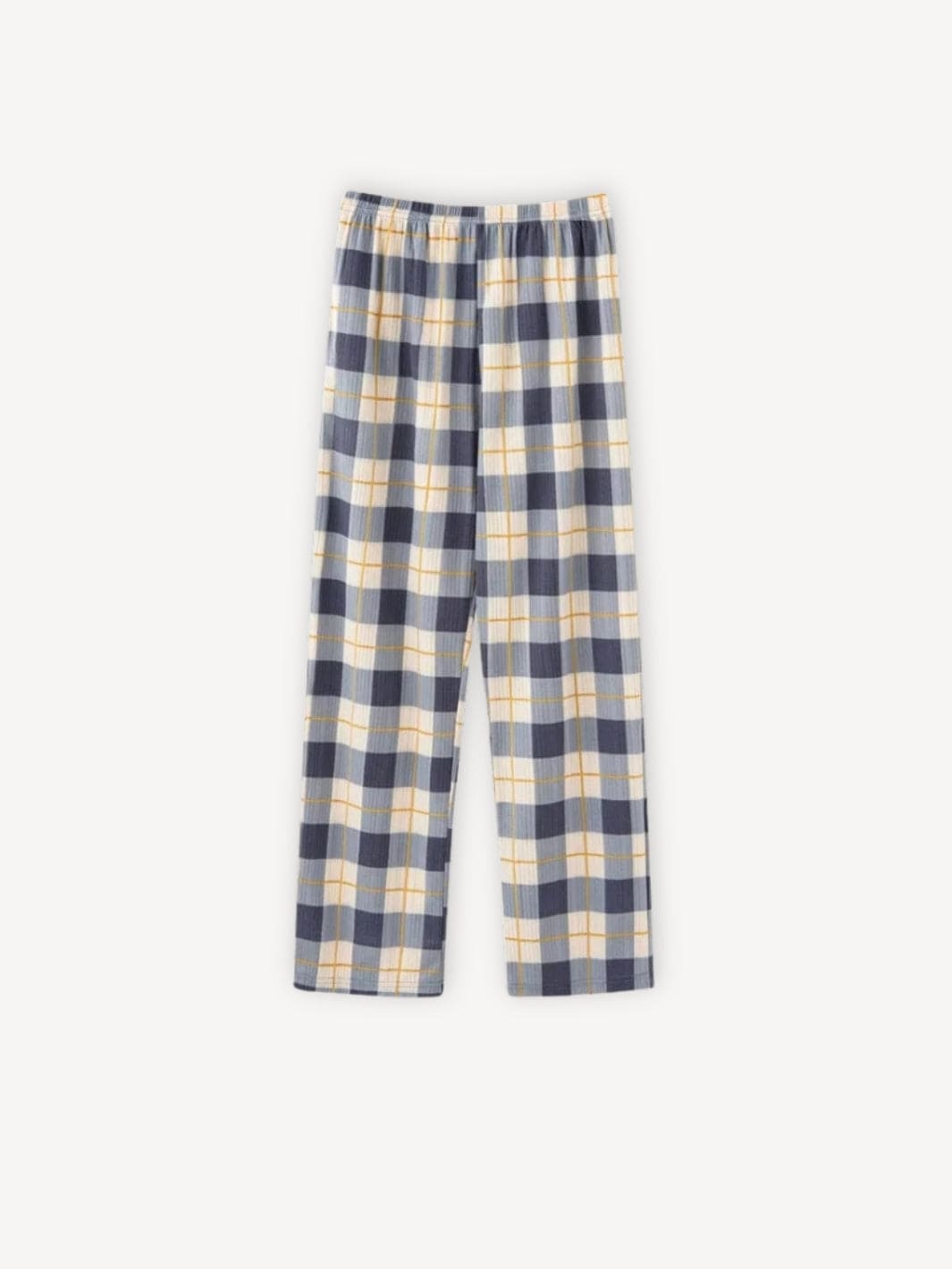 Pantalon pyjama carreaux | Homme Bleu | Jaune / M