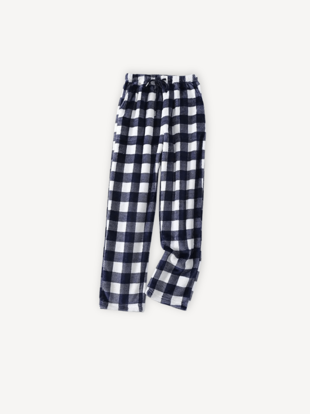 Pantalon pyjama homme | Flanelle Bleu marine / L