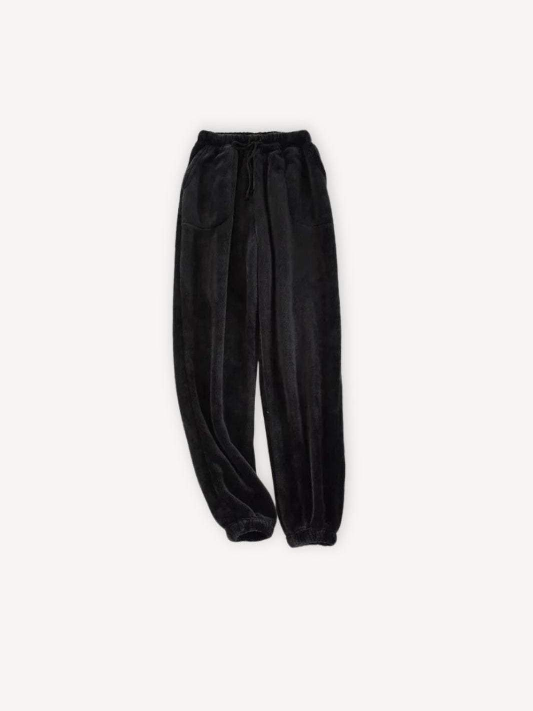 Pantalon pyjama polaire | Homme Noir / L