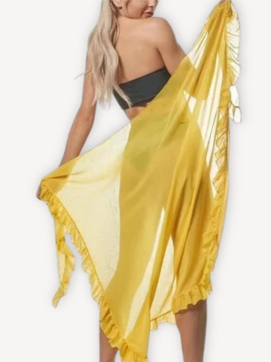 Paréo plage | Femme Jaune