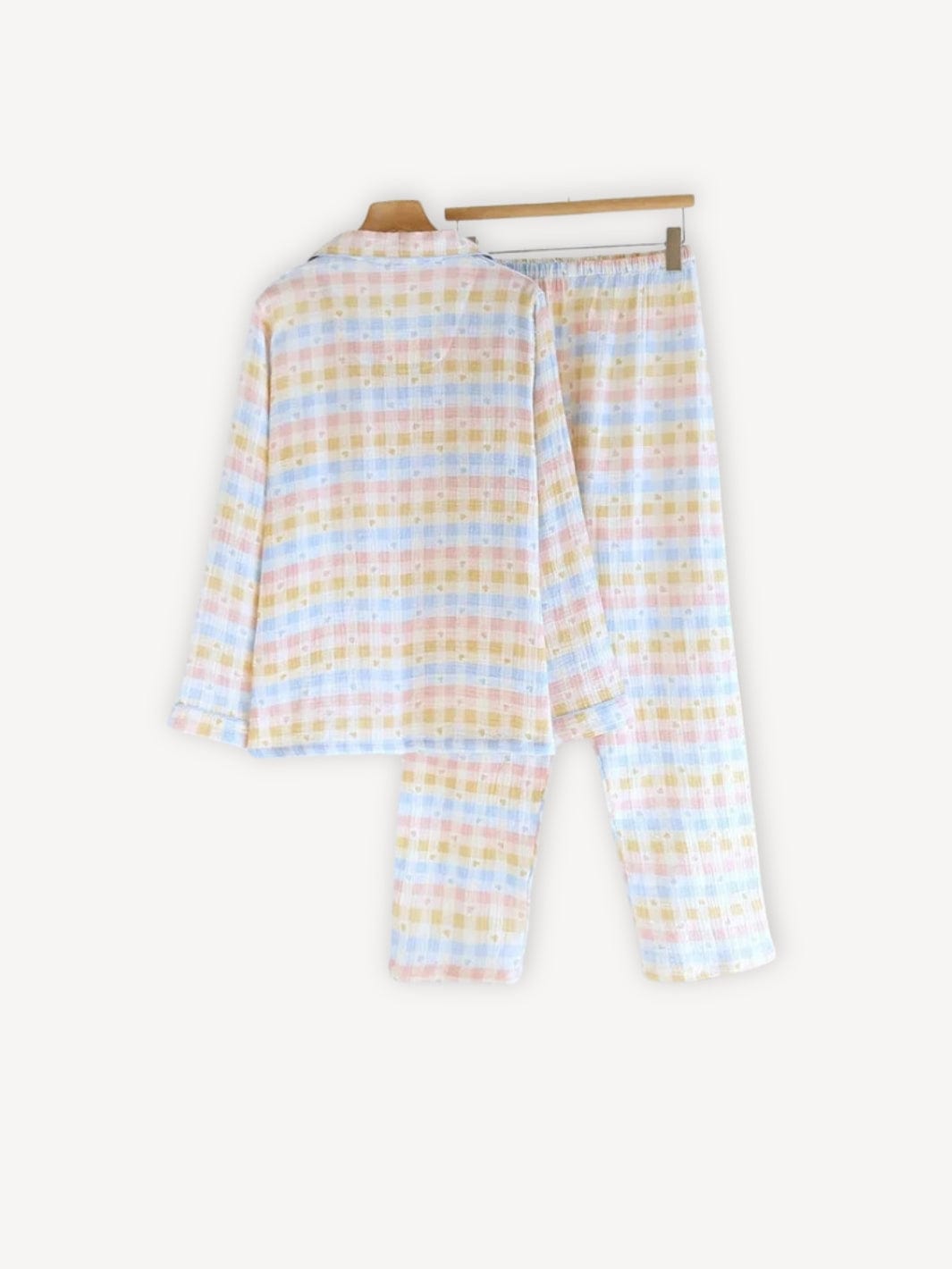 Pyjama flanelle carreaux | Femme