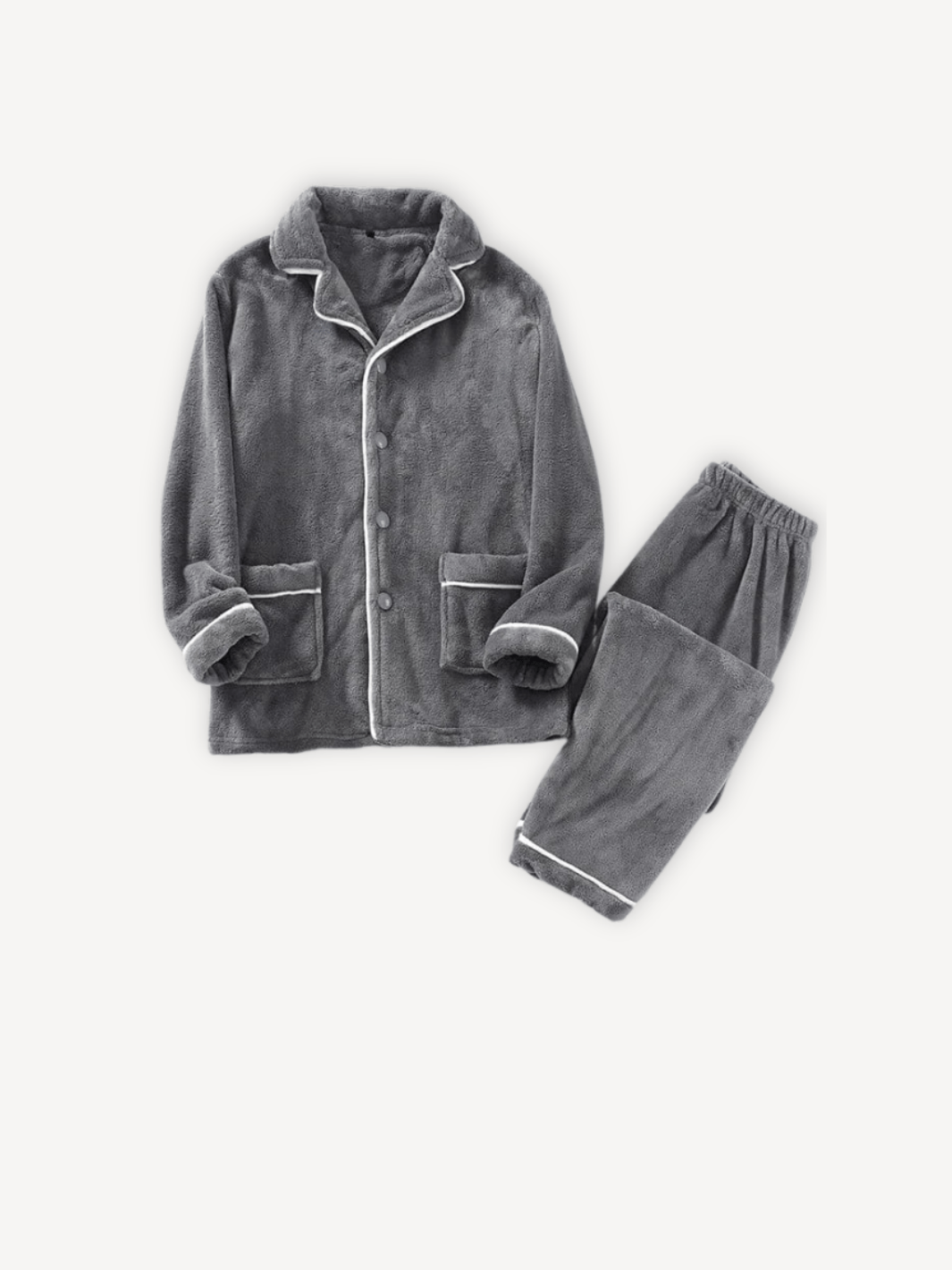 Pyjama | Hiver femme polaire Gris / M