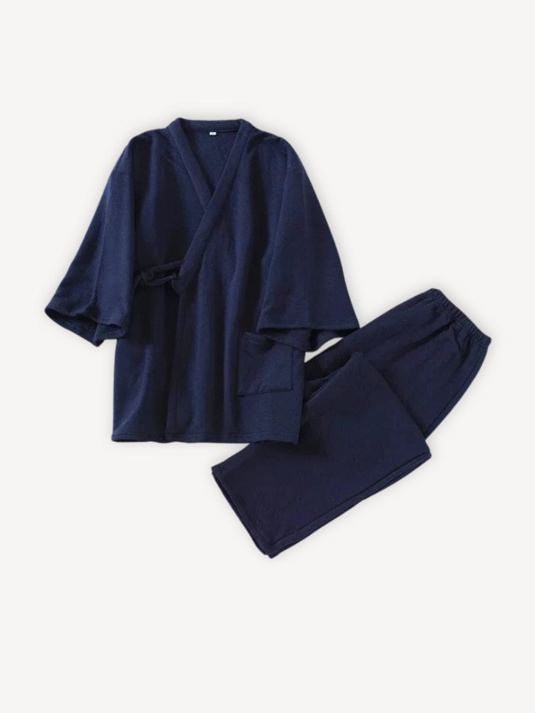 Pyjama kimono homme | Coton Bleu marine / M