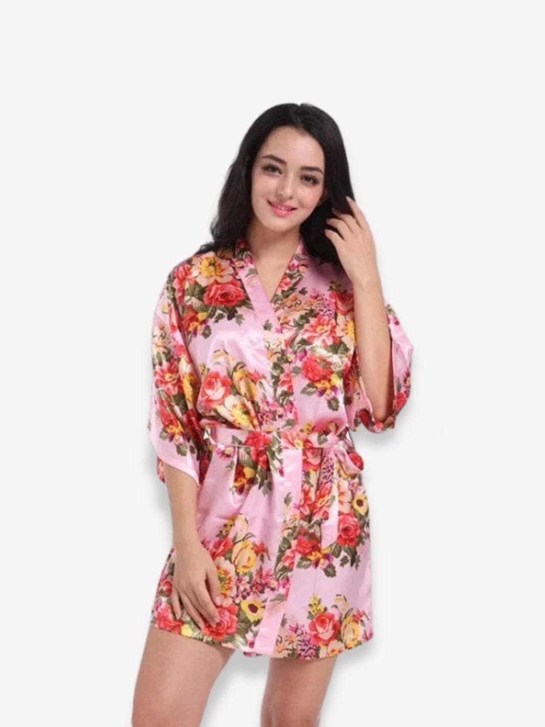 Pyjama robe | Femme Rose / M