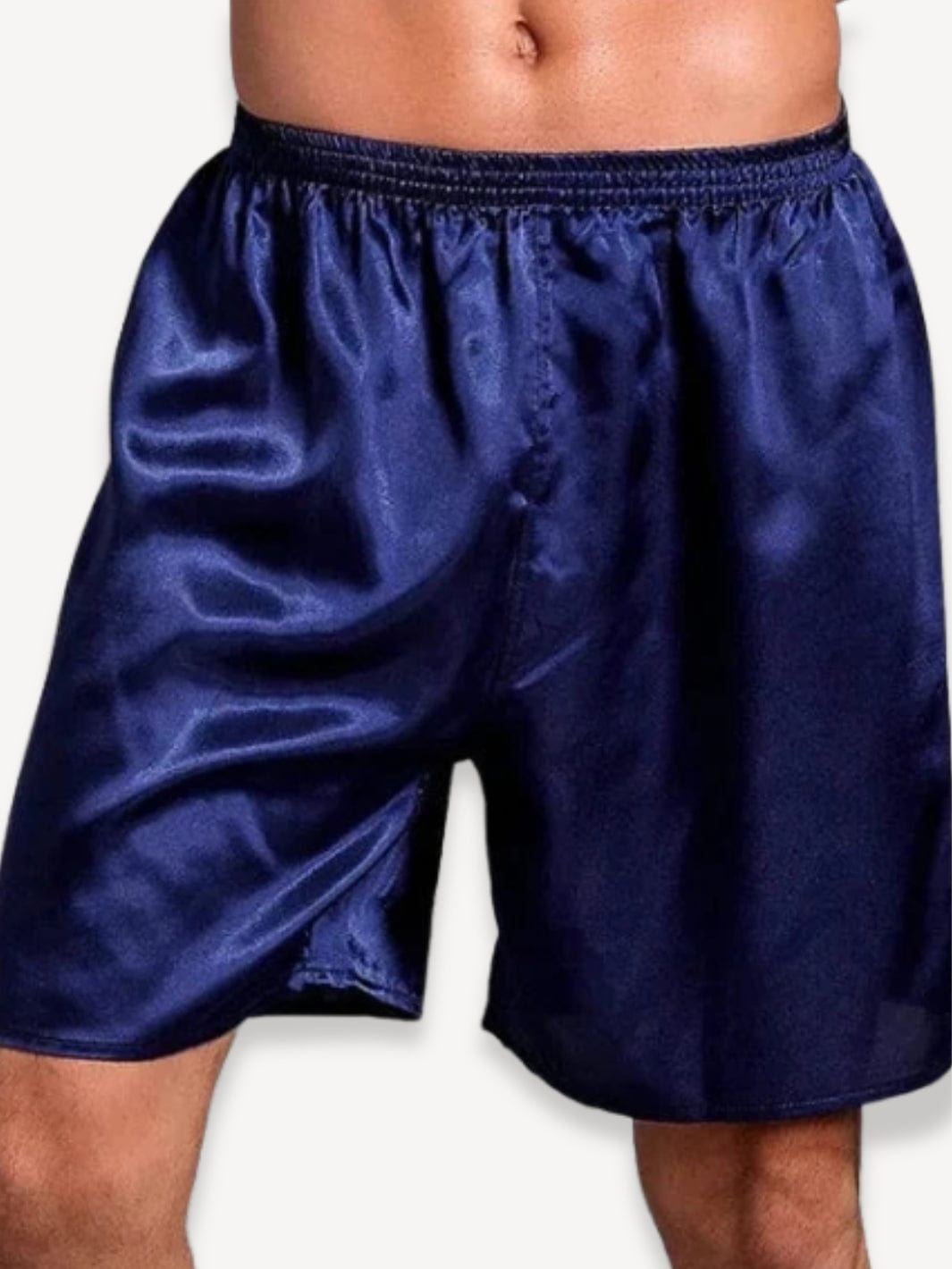 Pyjama short satin | Homme Bleu / L