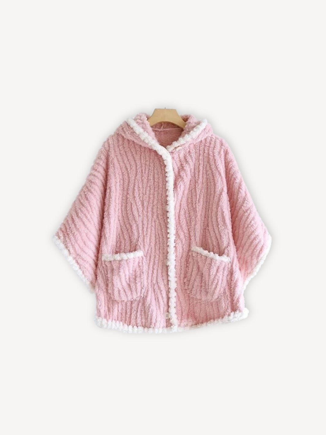 Pyjama veste polaire blanche | Femme Rose / Taille unique