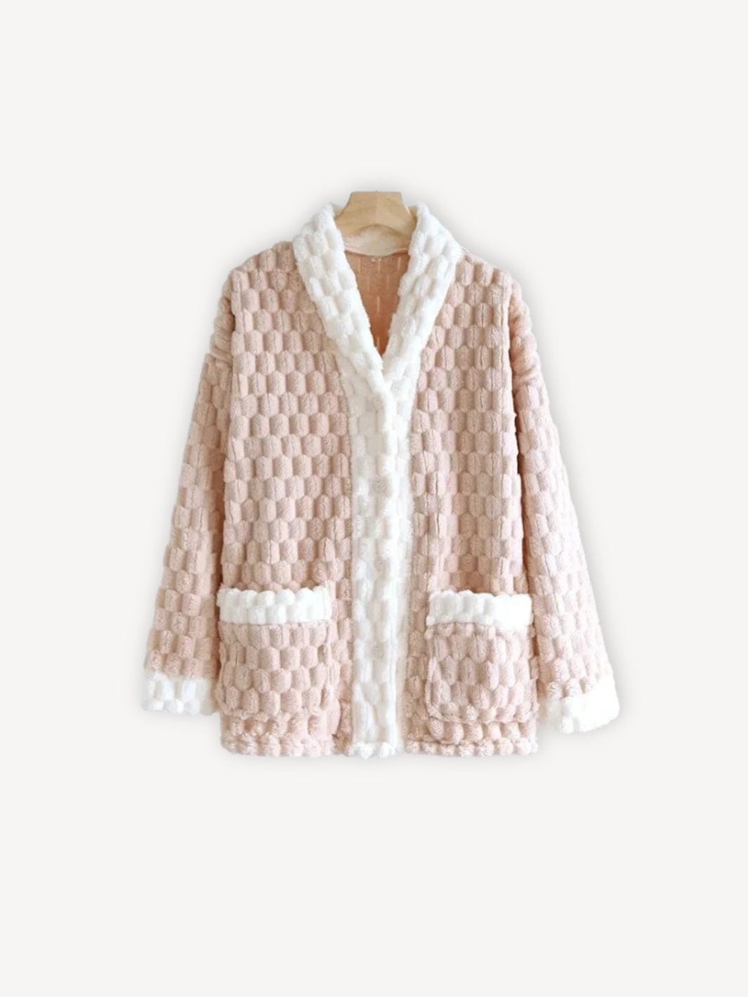 Veste pyjama polaire | Femme Rose / S